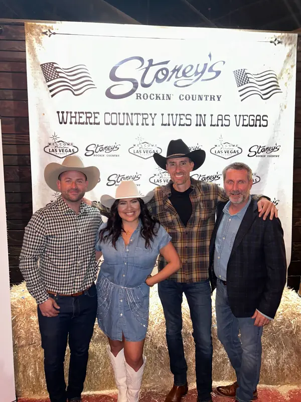 Encore leaders in western wear at the IREM installation event at Stoney's in Las Vegas